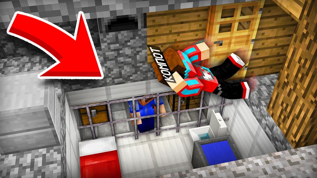 ПОЛИЦЕЙСКИЙ ПОЙМАЛ МЕНЯ В ТЮРЬМУ ЛОВУШКУ В МАЙНКРАФТ | Компот Minecraft