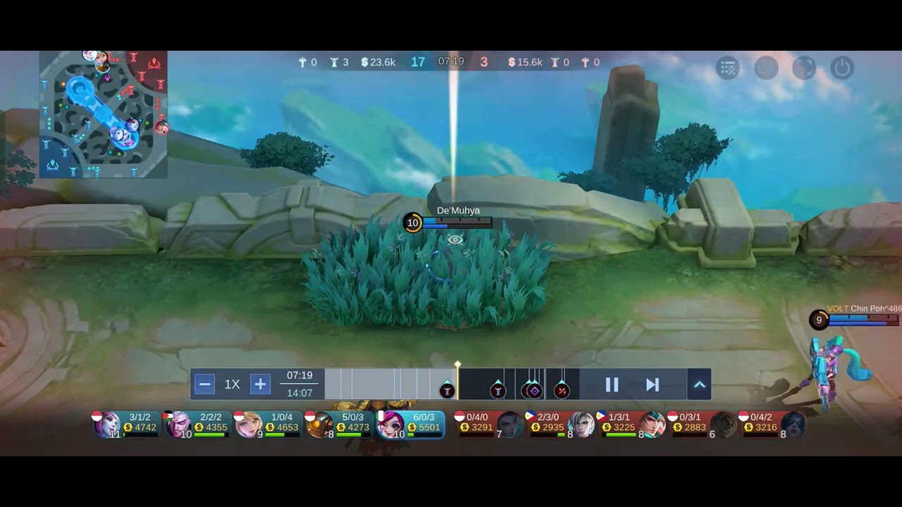 Hero NANA bikin GOD LIKE Mobile legends