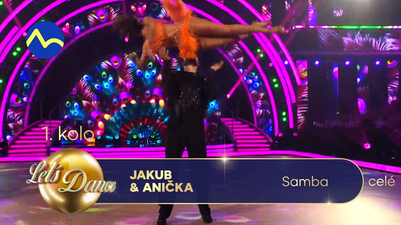 Jakub Jablonský & Anna Riebauerová | 1. kolo samba (celé) | Let's Dance 2026