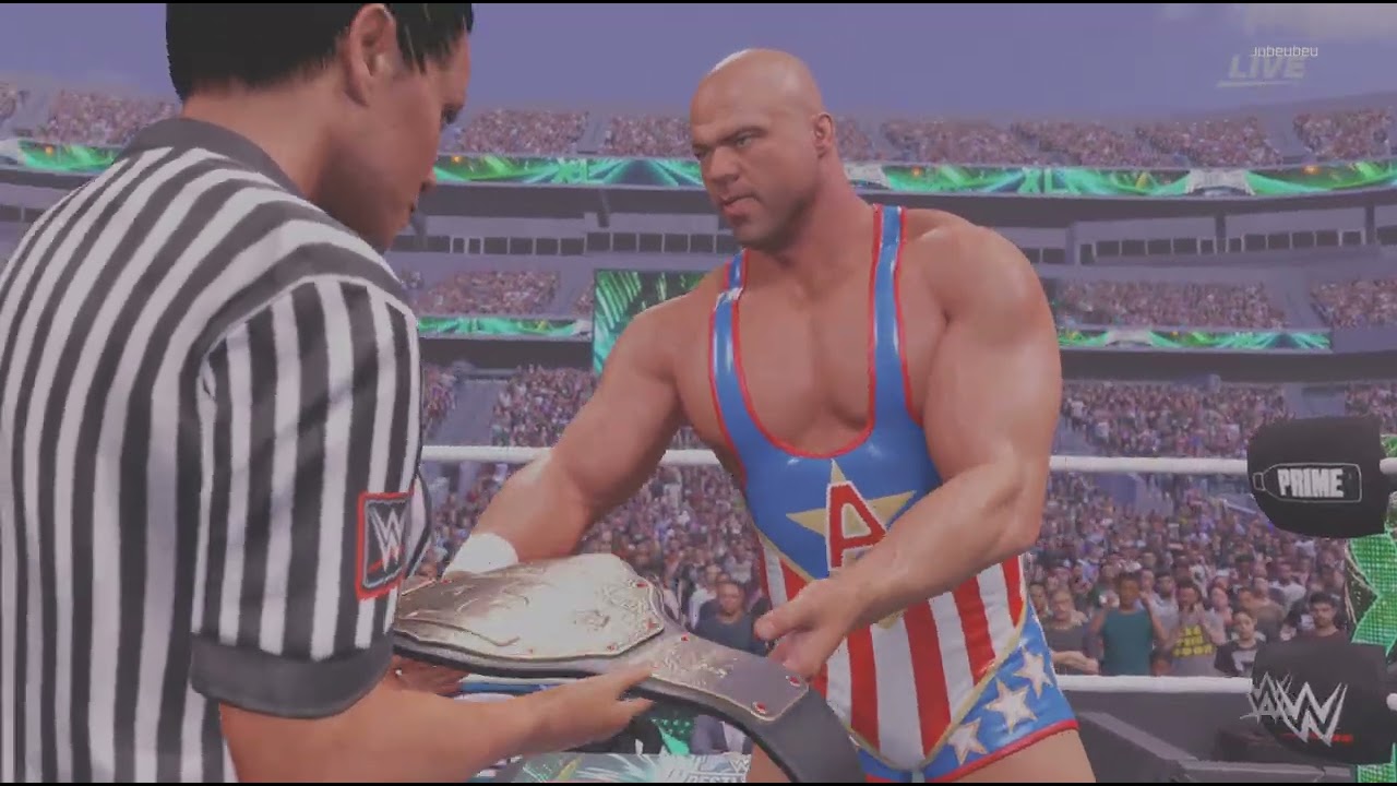 Wrestlemania Night Two - Kurt Angle vs Eddie Guerrero - WHC Championship