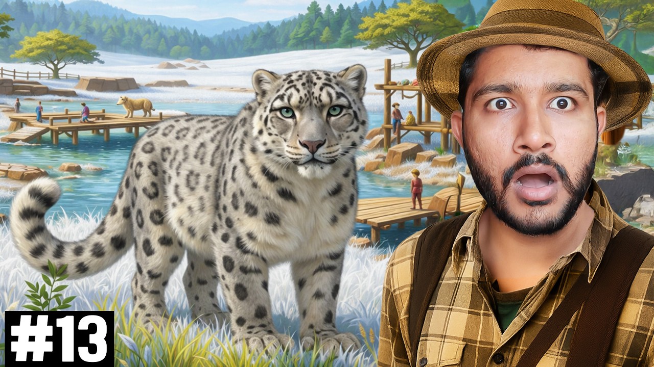 FINALLY BRINGING THE SNOW LEOPARD TO OUR ZOO | PLANET ZOO #13