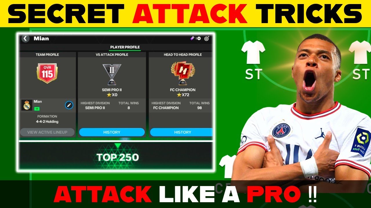 СОВЕТЫ ПО АТАКЕ В FC Mobile🔥🔥Как атаковать как профессионал в FC Mobile 🎯🎯