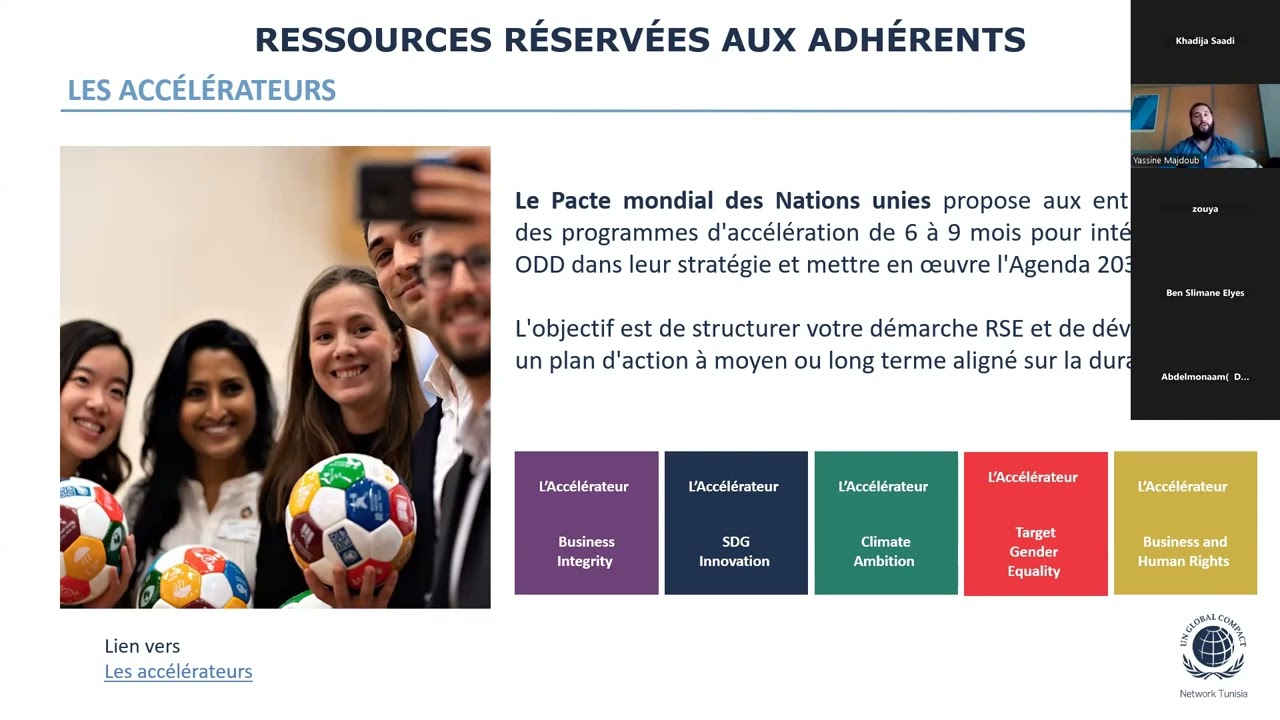Session d’information dans le cadre du projet PATE-IM
