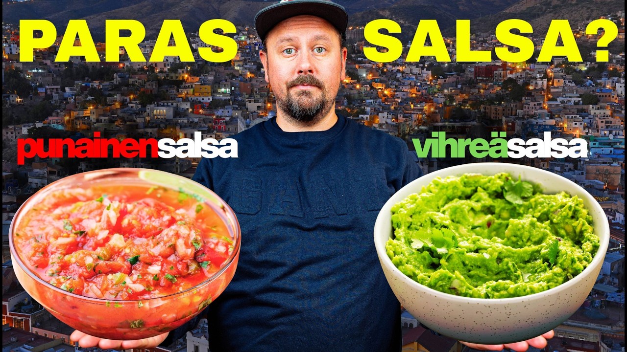 Tein ja Maistelin Itsetehtyjä Salsoja - Yllätyinkö!? 🌮