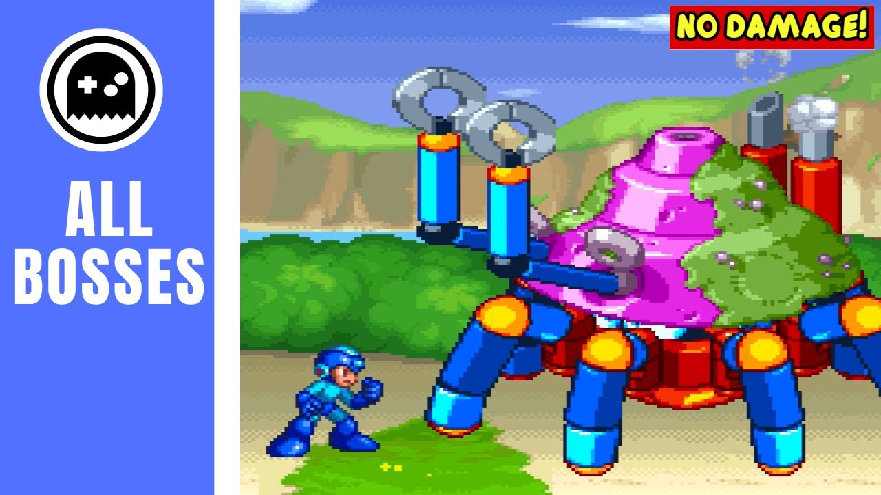Mega Man 8 (PSX) - All Bosses - (No Damage)
