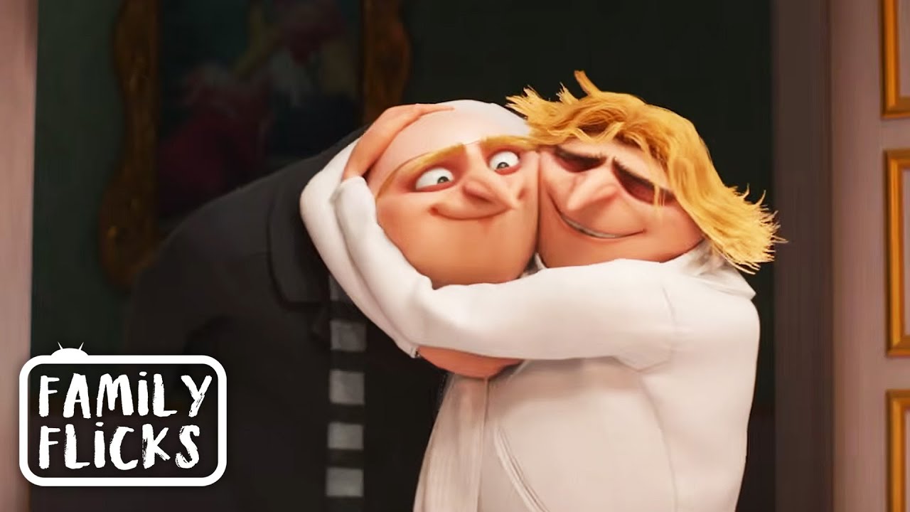 Gru and Dru's Twin Prank! | Despicable Me 3 | Family Flicks