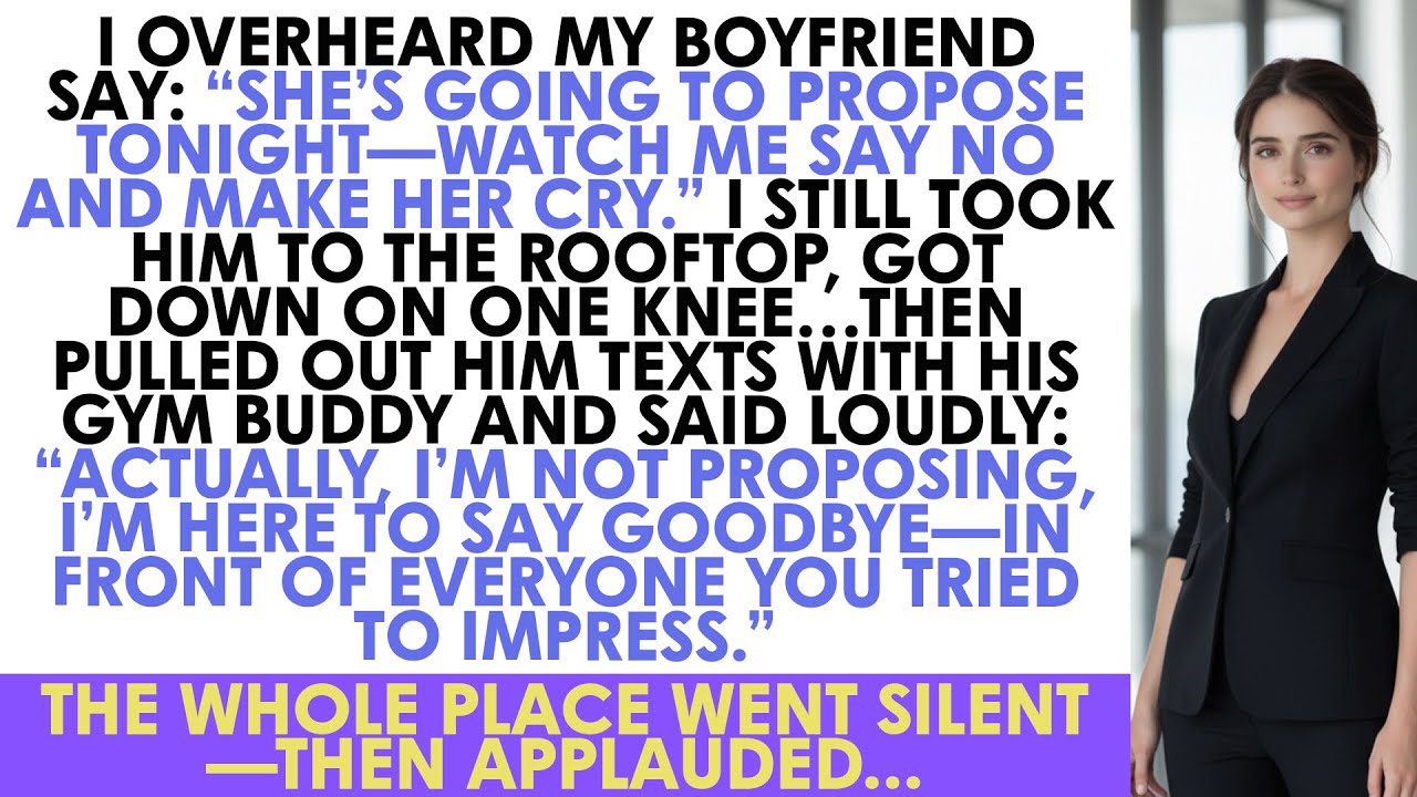 I Overheard My Boyfriend Say: “She’s Going To Propose Tonight—Watch Me Say No And Ma...