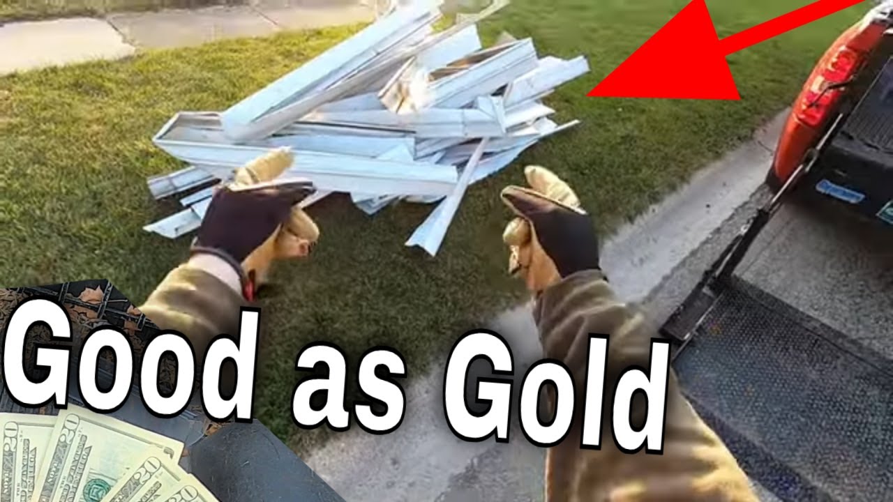 Serious Aluminum on the Curb: Profiting From Garbage Day