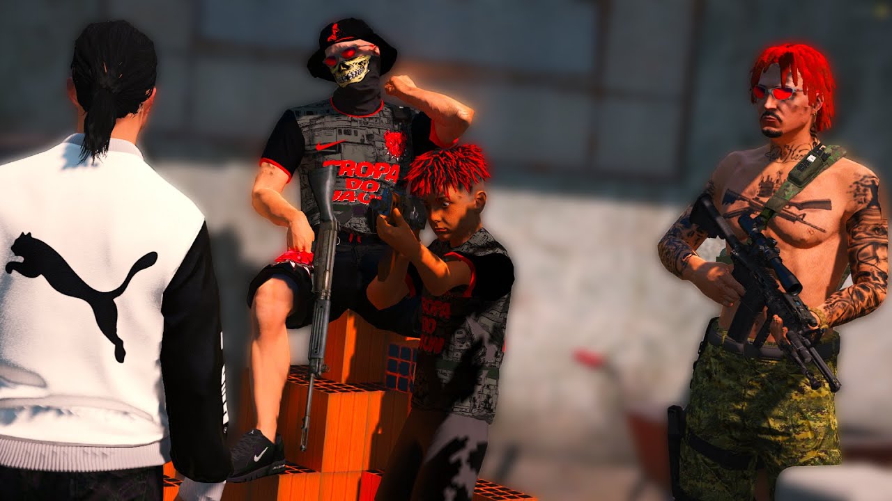 GTA V - VIDA DO CRIME - JD PASSOU O PRIMEIRO ALEMAO - MANDADO AQUI NAO TEM VEZ #53