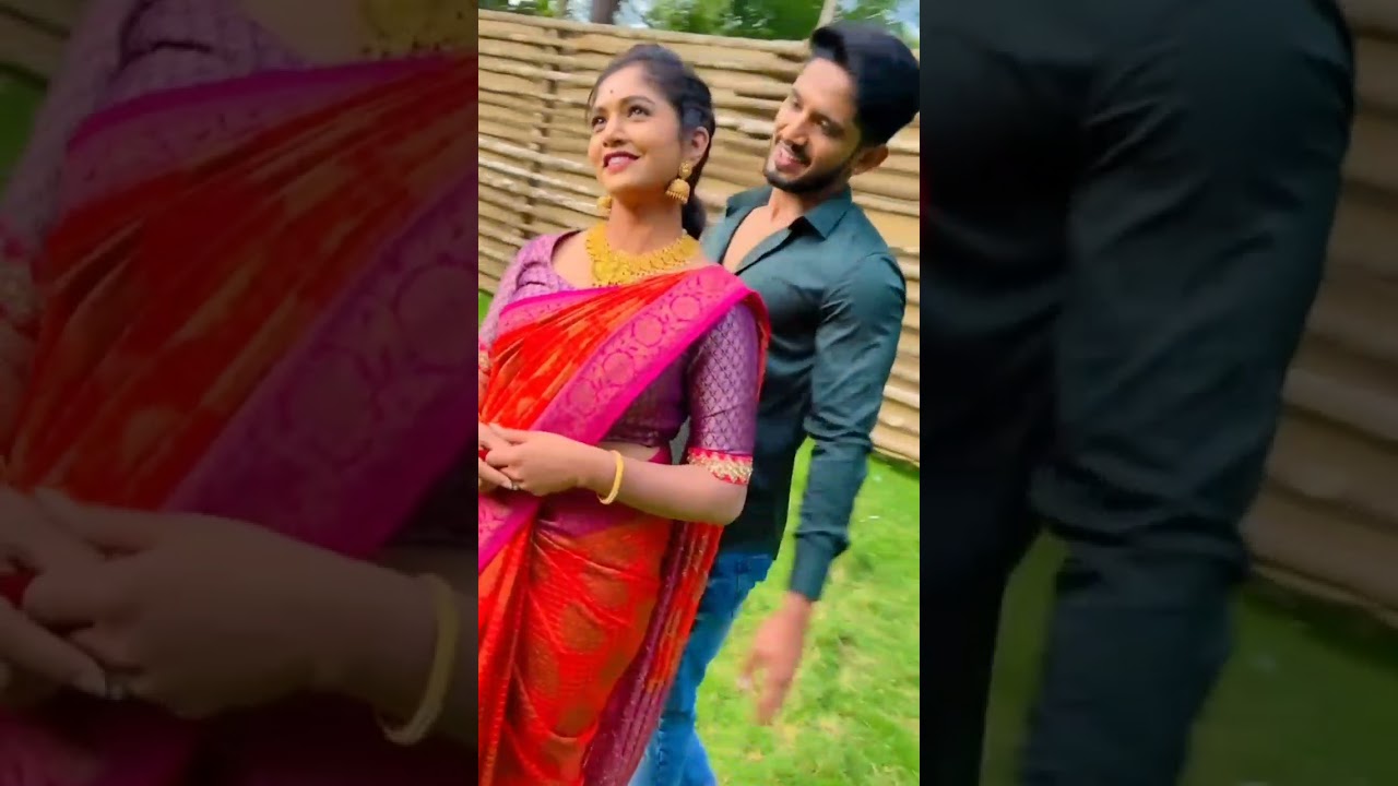 Geeta serial Geeta and Vijay  Bhavya Gowda and Dhanush Gowda cutest Instagram reel