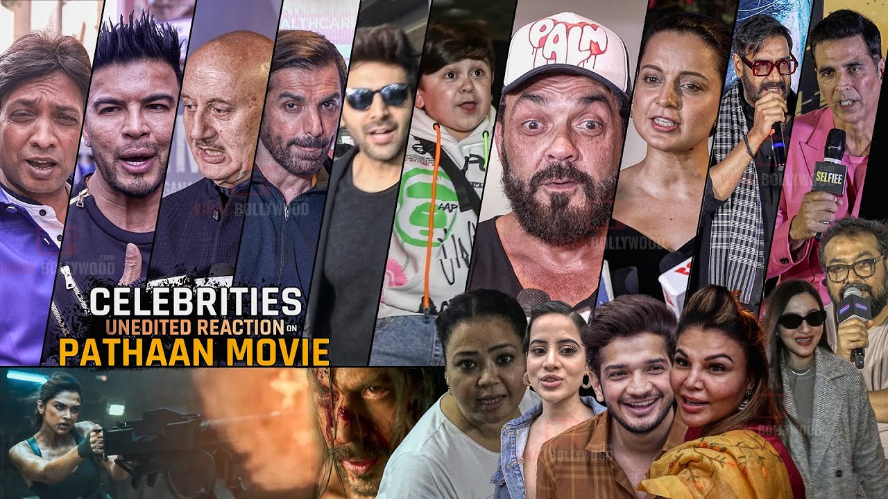 Celebrities BEST Reaction on Shahrukh Khan's Pathaan Movie Huge Success | 313crores in Just 3 Day