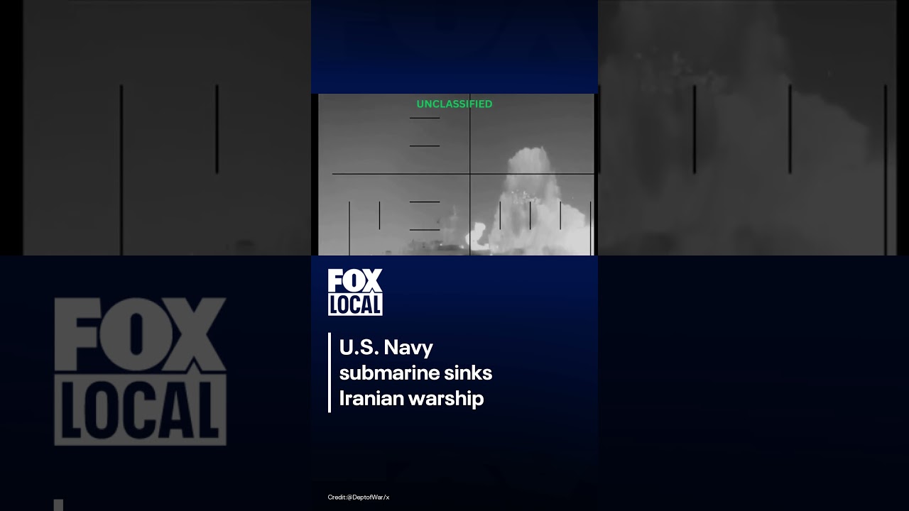 U.S. Navy submarine sinks Iranian warship | FOX 10 Phoenix
