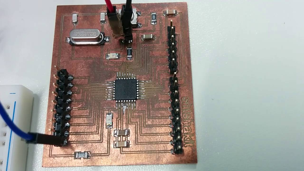 satshakit based Fab12 Oscilloscope 1&deg; prototype