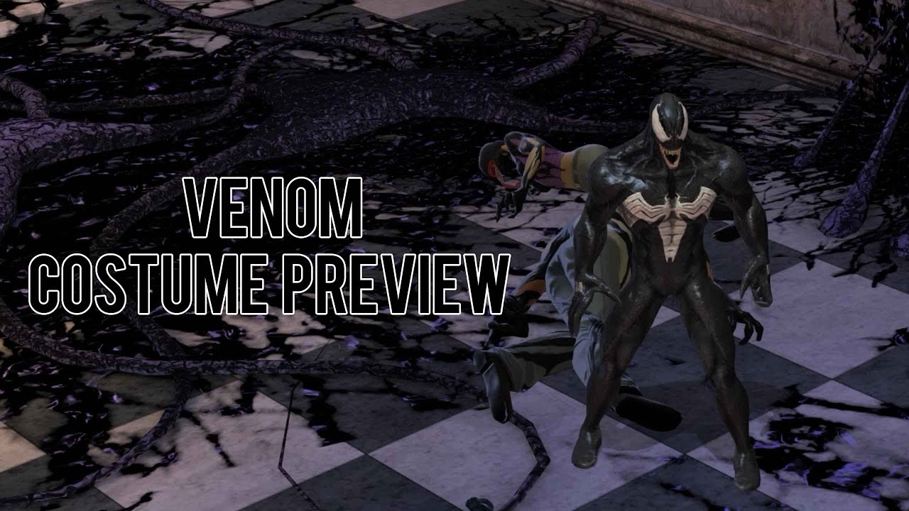 Venom Costume Preview - Marvel Heroes Omega (PC)