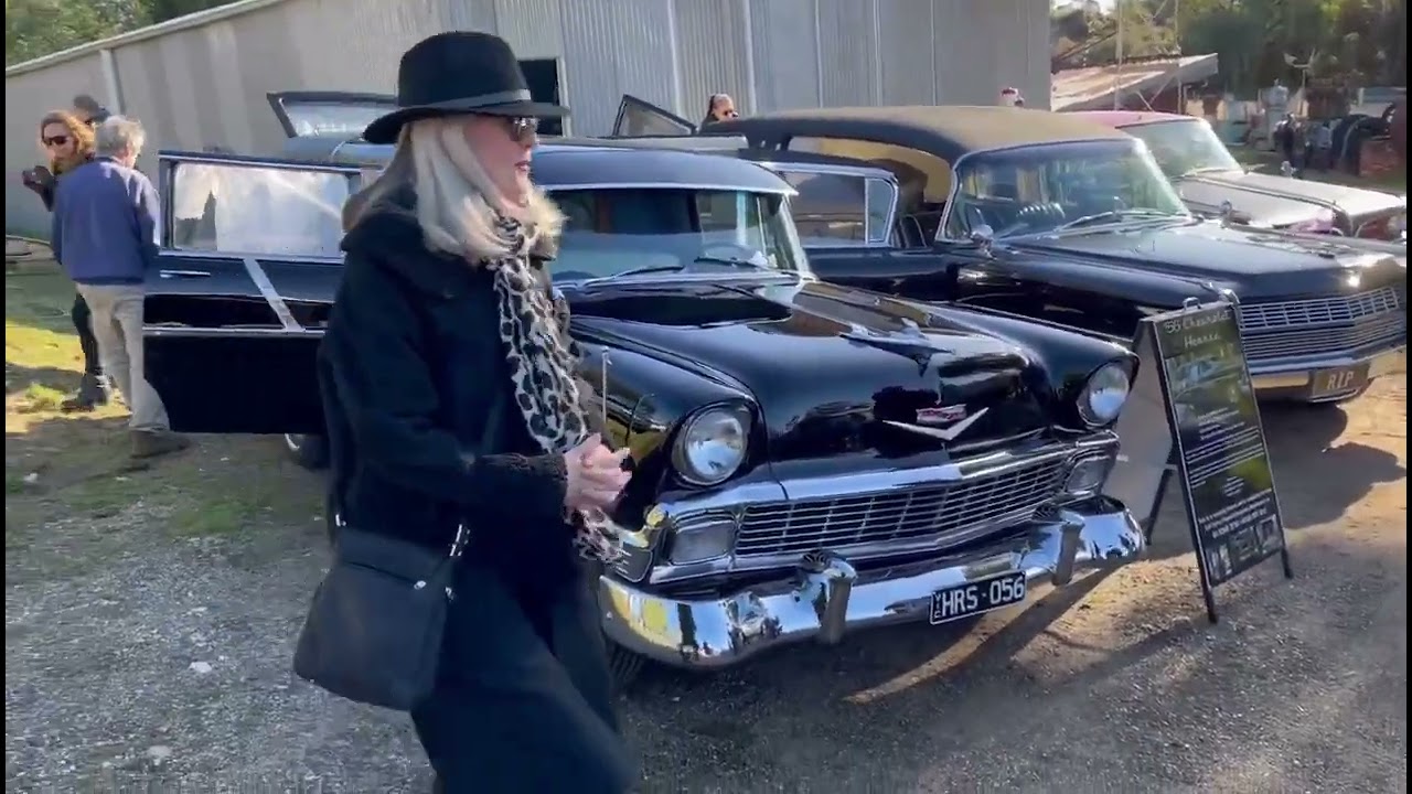Hearses on parade