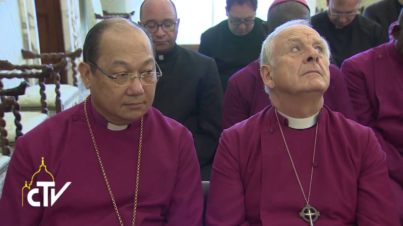 Papa udienza anglicani 06-10-2016