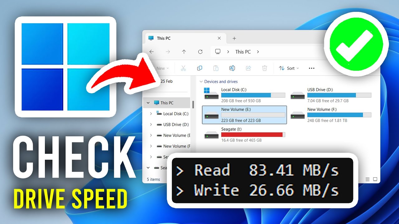 How To Test Speed Of Hard Drive or SSD - Full Guide