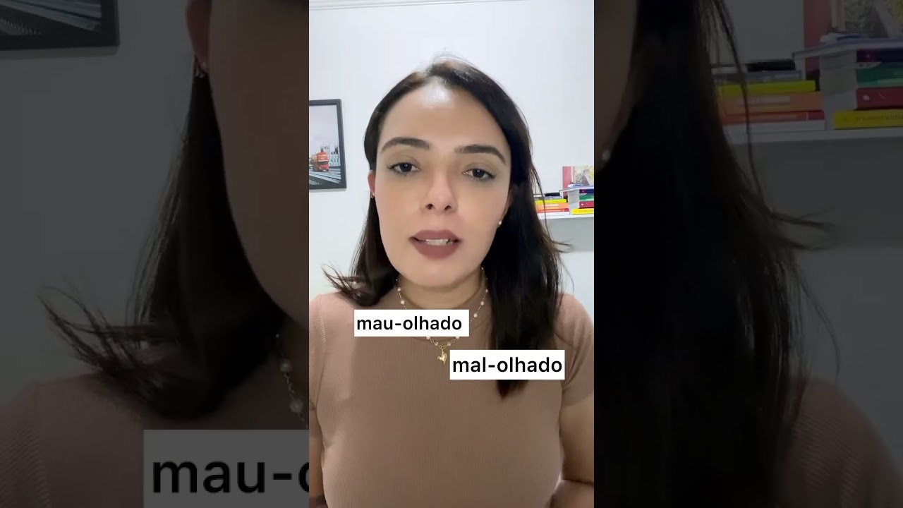 Mal-olhado ou mau-olhado? #auladegramatica #dicas  #dicadelinguaportuguesa