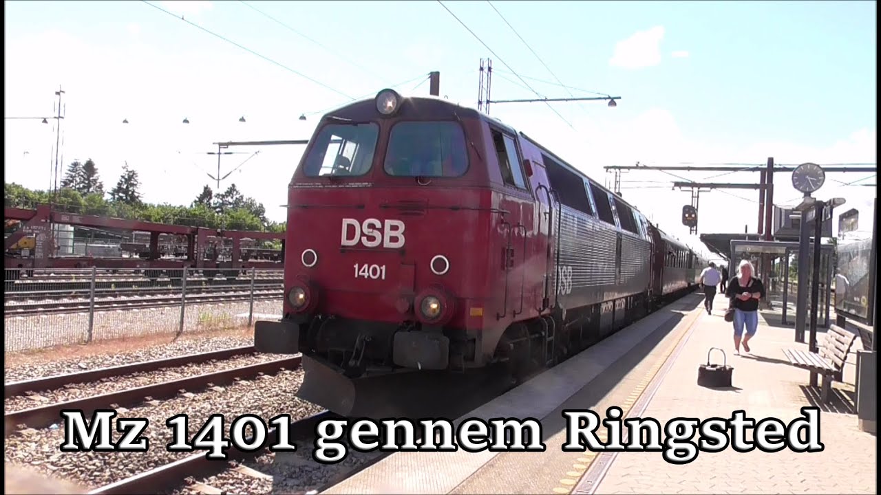 DSB Mz 1401 11/6-2016 - og andre klip fra Ringsted