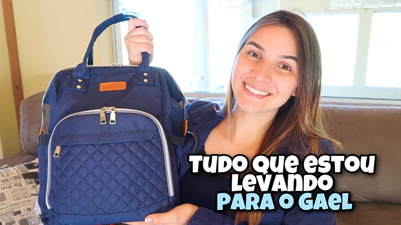 ARRUMANDO A MALA MATERNIDADE DO BEBÊ - O QUE ESTOU LEVANDO