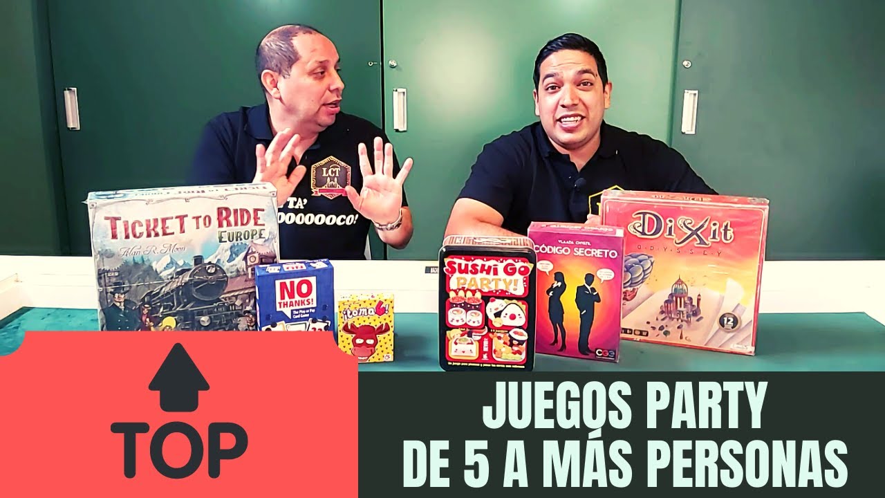Juegos de mesa de 5 a más personas / Recomendaciones LCTGames