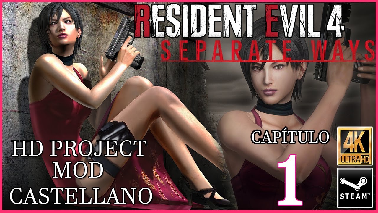 🎮Resident evil 4  / Comentado / Mod Castellano/ Separate Ways /1/4k🎮