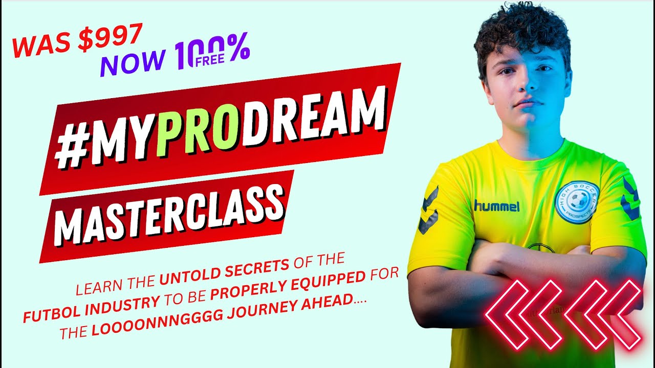 #MyPRODream - How to use your IPDP with your soccer/fútbol coach (and why you need too)
