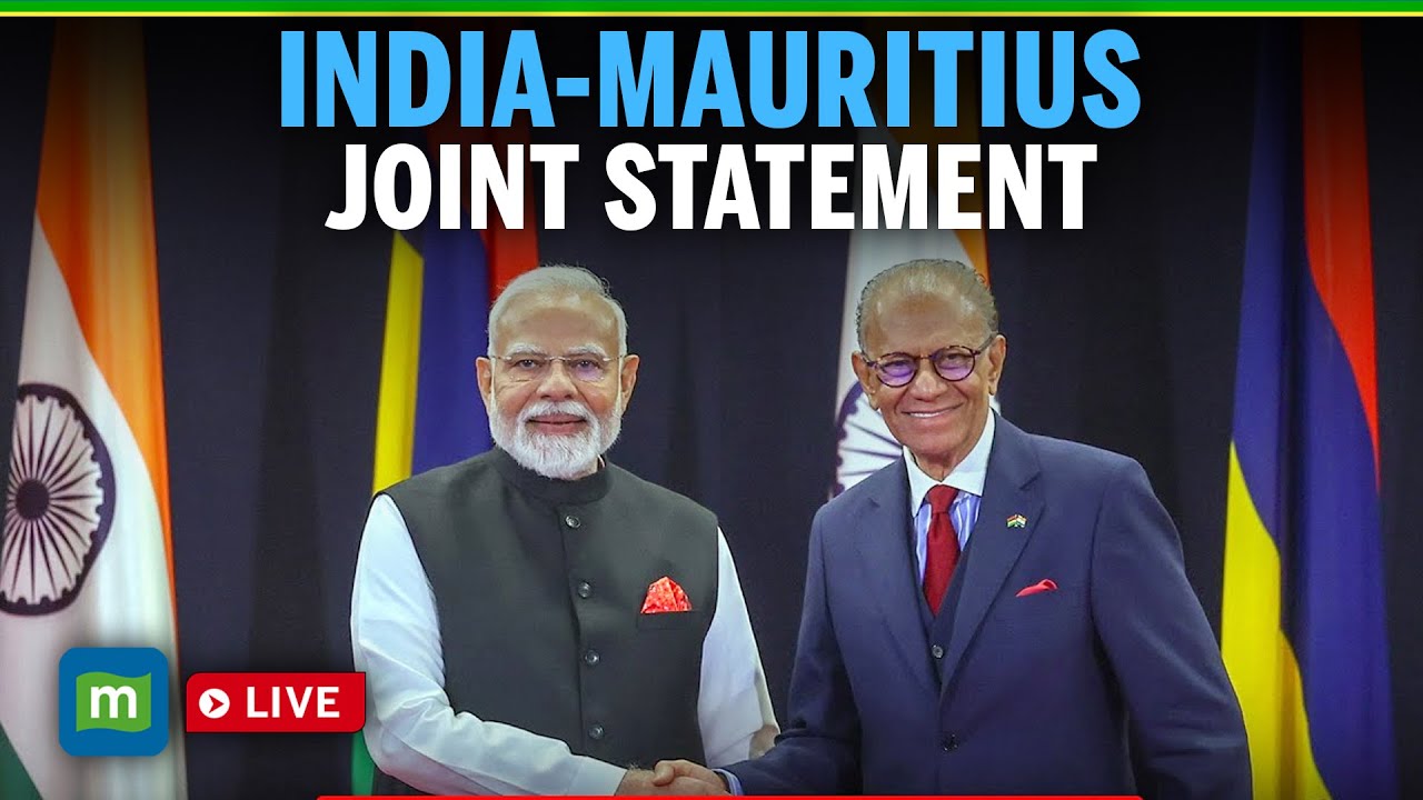 LIVE: PM Modi & Mauritius PM Ramgoolam Joint Statement from Varanasi | India&ndash;Mauritius Relations