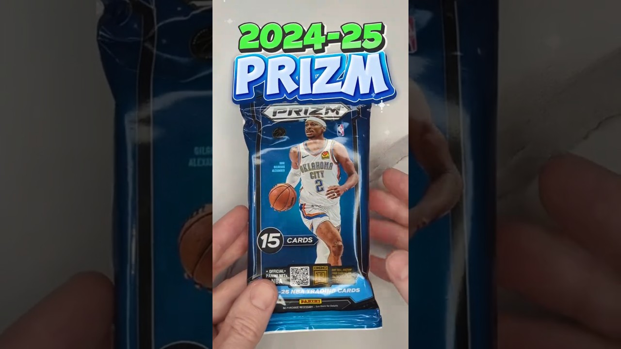 Opening a 2024-25 Panini Prizm Basketball Card Fat Pack | #cardbreak #prizmbasketball #nbacards