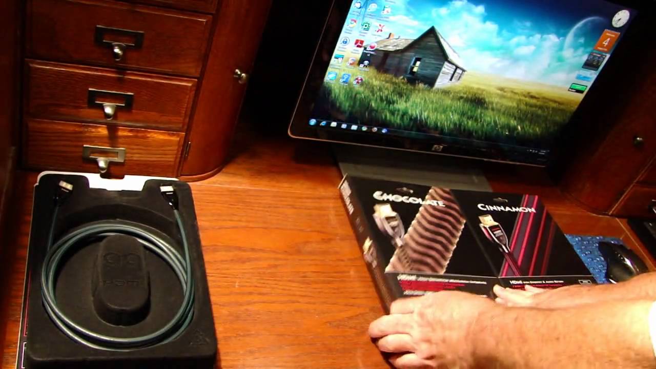 Audioquest HDMI Cable Unboxing Chocolate Cinnamon Forest Cables