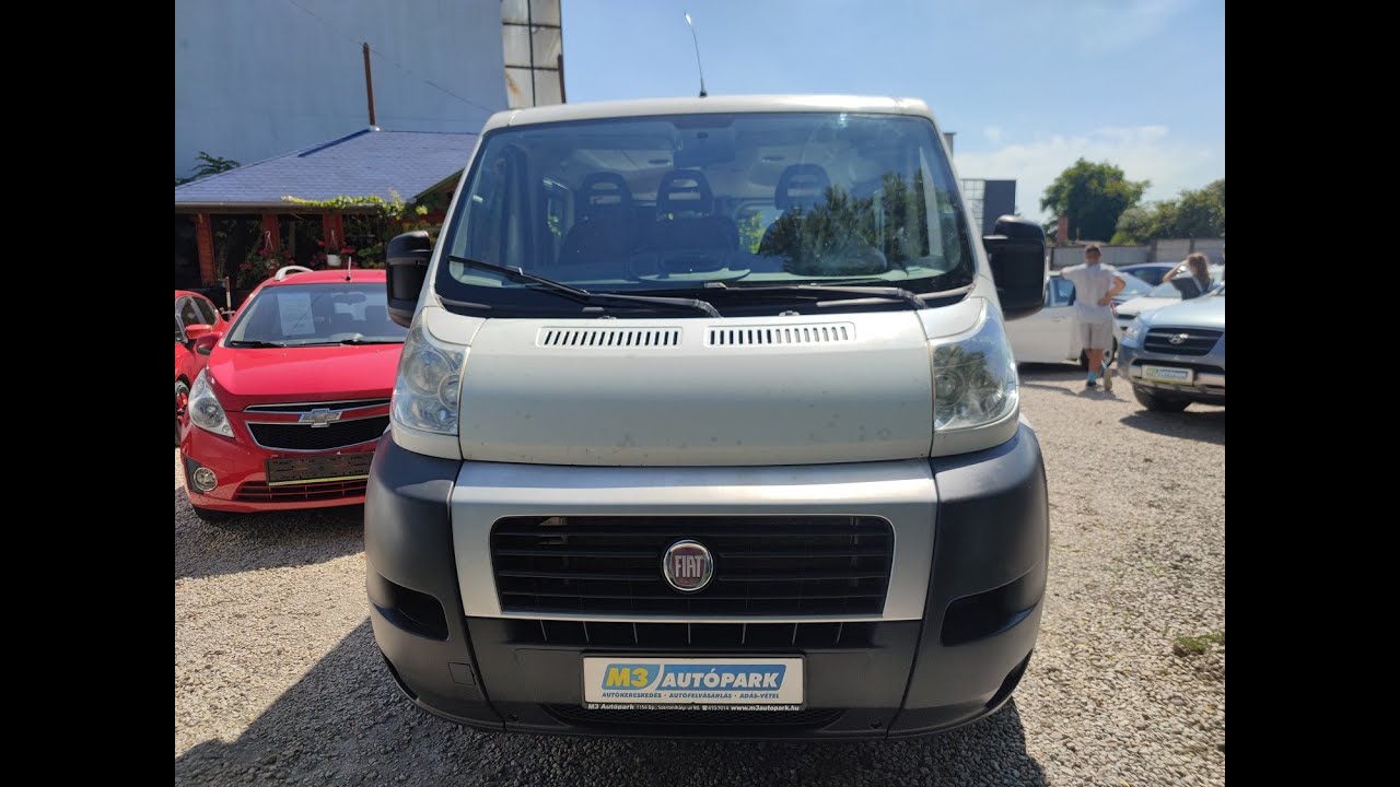 Fiat Ducato 2.3 Multijet Teszt - Bemutató - Eladó