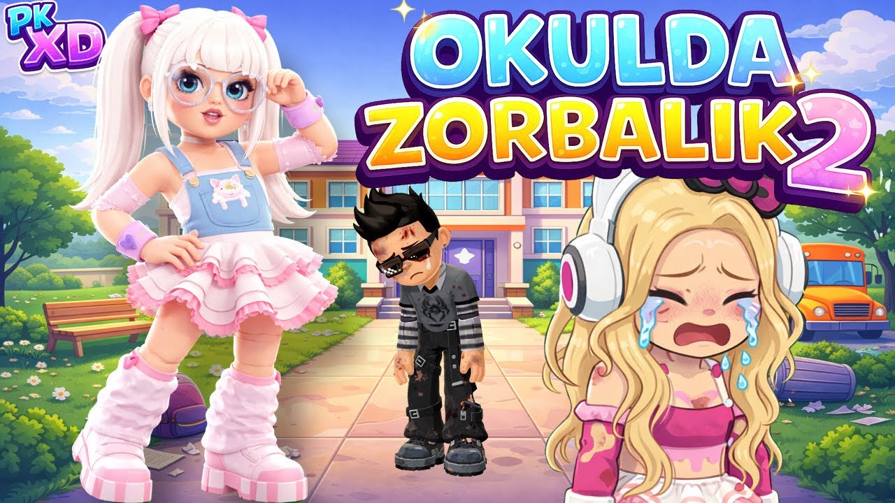 Okuldaki Zorbalık 2 | Bu Sefer ÇOK İLERİ GİTTİ!😱 (PK XD)