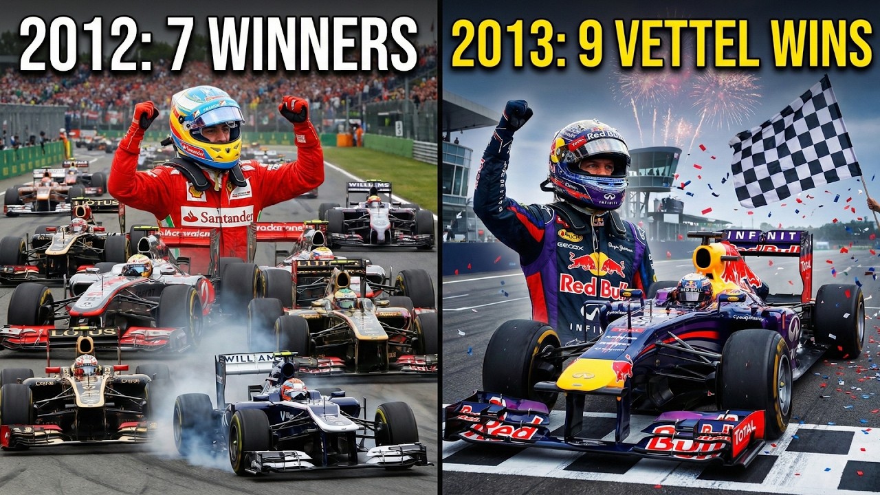 From Madness to Monopoly: Inside F1’s 2012–2013 Tyre Era