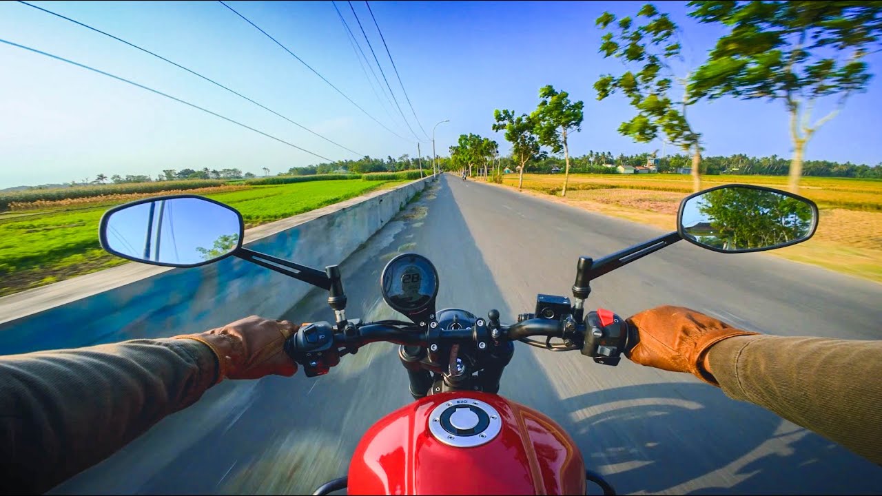 Afternoon Ride I TVS Ronin 225 I DJI Osmo Action 4 I POV Riding I Srandakan