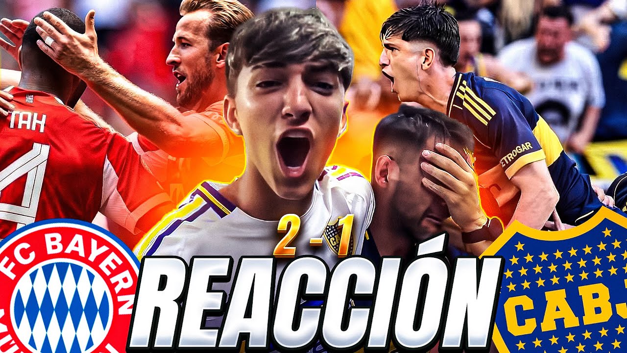 VIVÍ EL BOCA 1 BAYERN 2 - EN EL HARD ROCK STADIUM