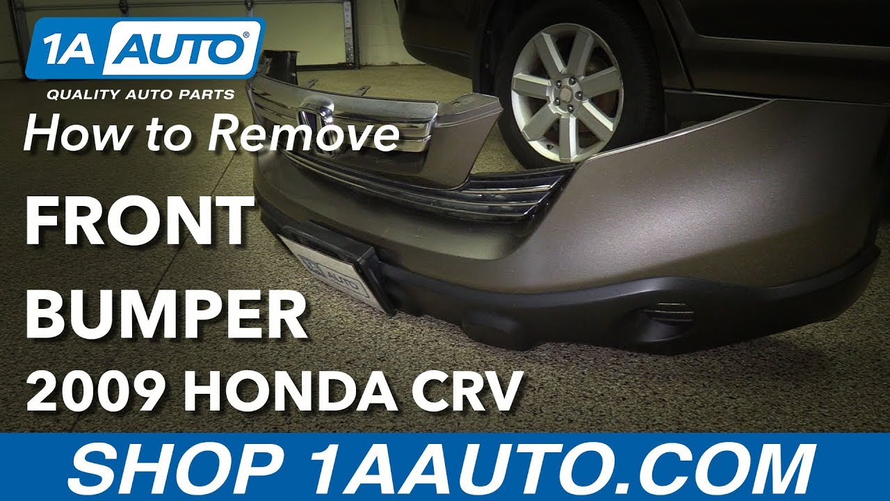Как заменить передний бампер Honda CR-V 07-11