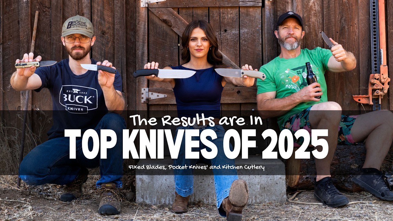 Top Knives of 2025 So Far - Our Favorite Fixed Blades and Pocket Knives of the Year