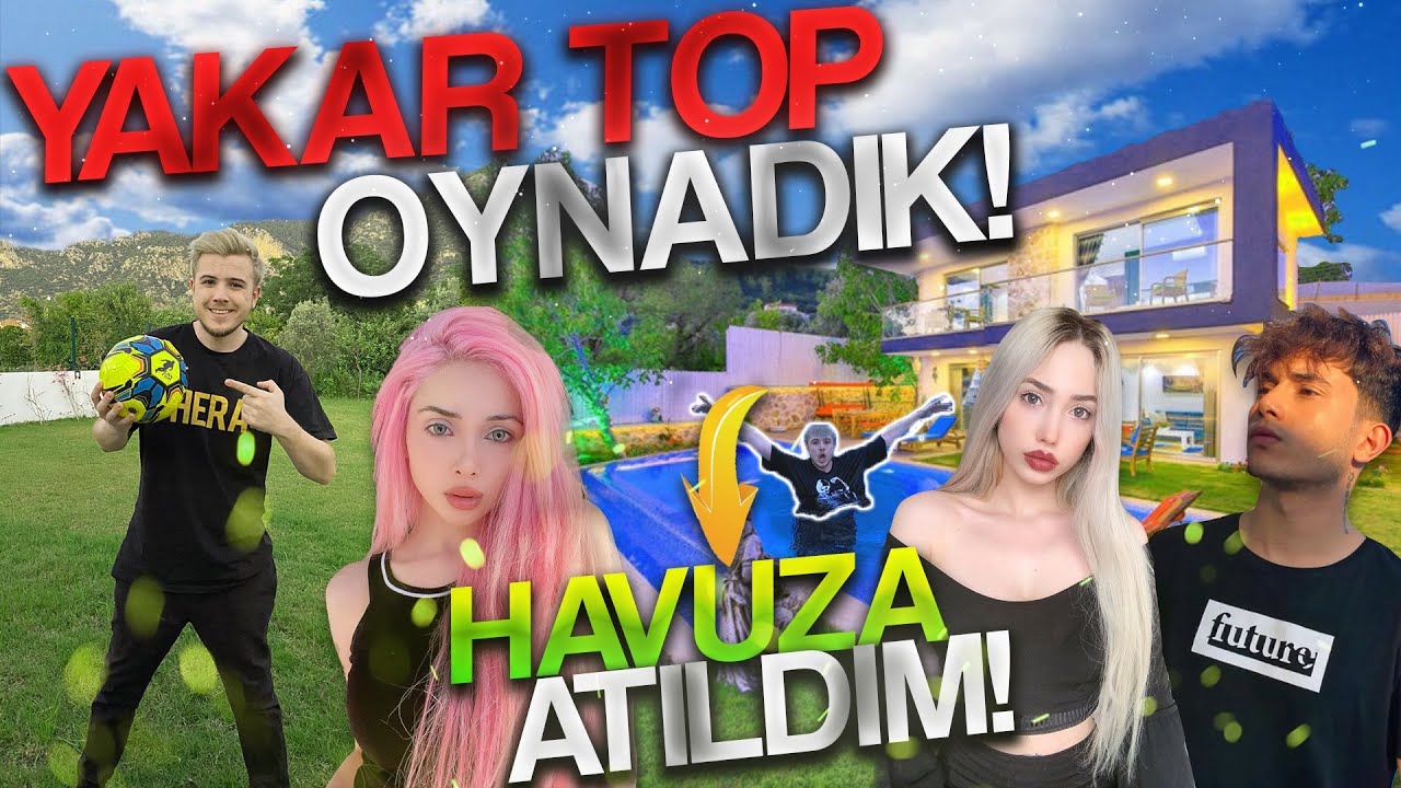 YAKAR TOP OYNADIK !  (  Ayda Kutay Bayıldı mı?!  )