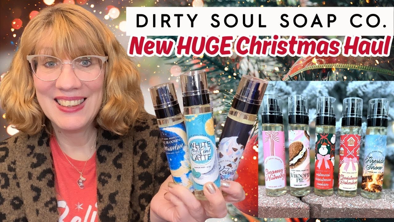 Dirty Soul Soap Co. Новая ОГРОМНАЯ рождественская поставка