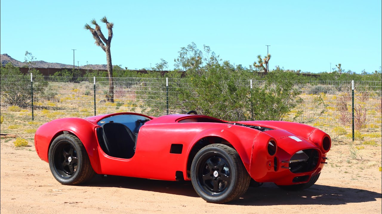 Factory Five Cobra Roadster - The Body is On