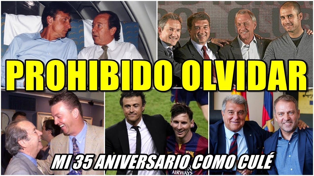 35 AÑOS SIGUIENDO AL BARÇA | MOMENTOS CLAVE, ERRORES QUE COMETIMOS Y QUE NO SE PUEDEN REPETIR