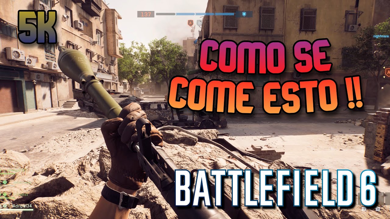 COMO SE COME ESTO !! | AVANCE DEFENSIVO | Battlefield  6 Beta Gameplay |  @Adripal34   | 5k 21:9