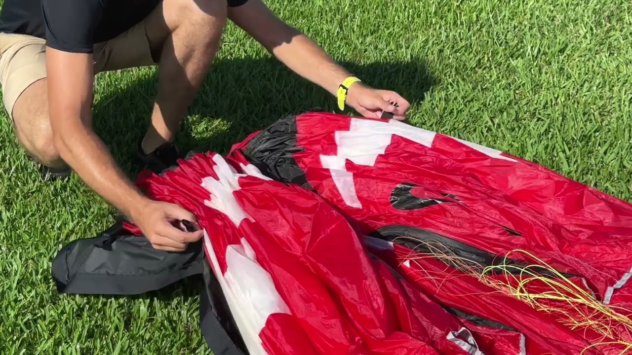 Capa de Dobragem Origami | Paragliding Folding Cover Origami