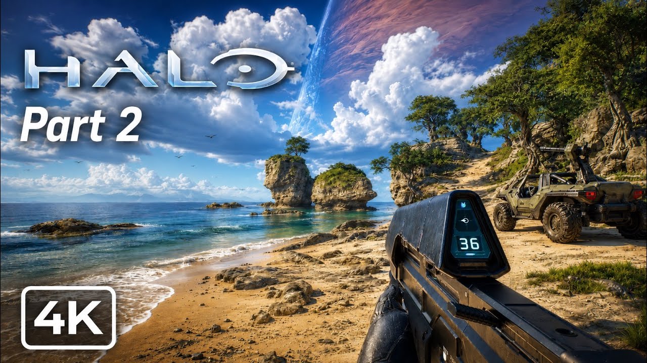 Halo: Campaign Evolved | Часть 2 | Прохождение в 4K Ultra | Без комментариев