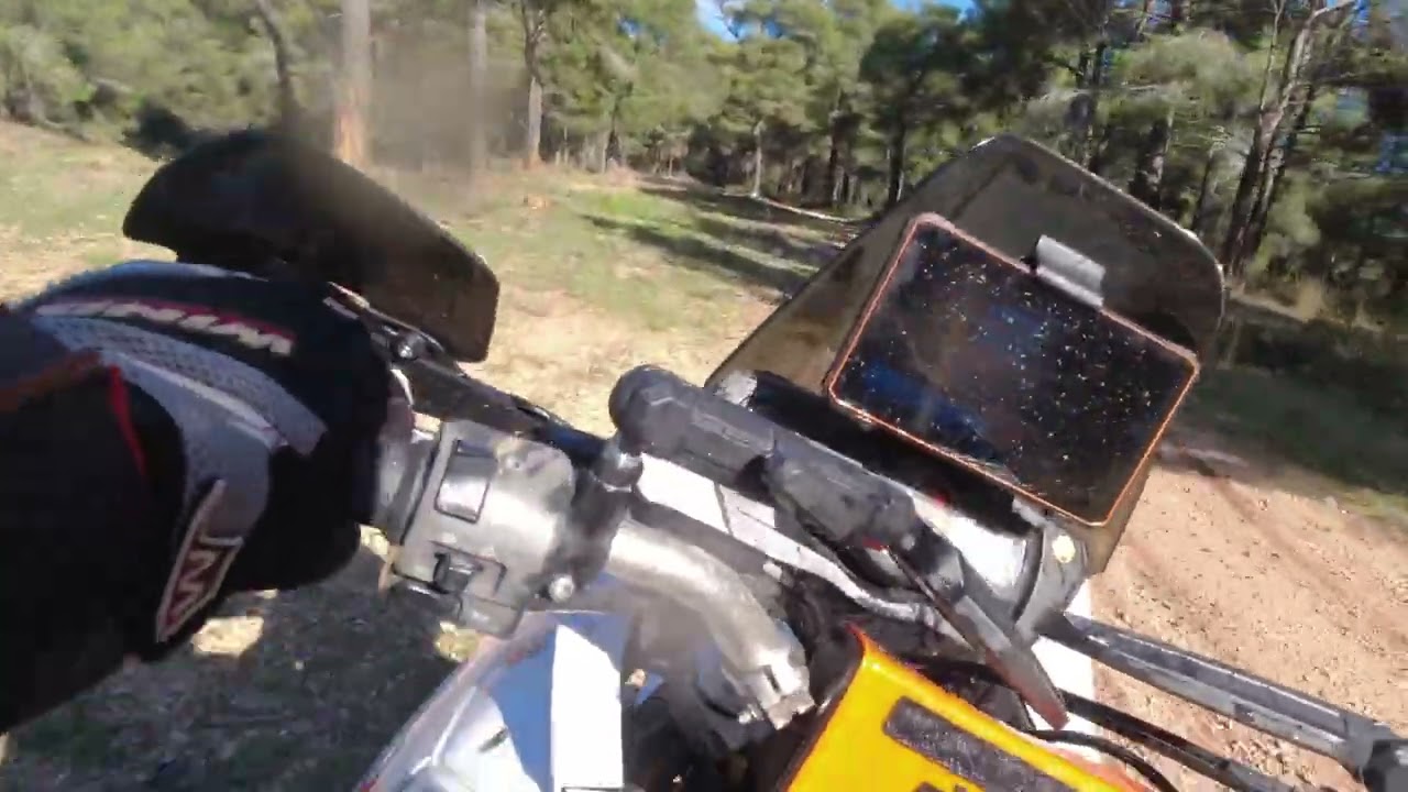 Ktm 990 adventure offroad training!