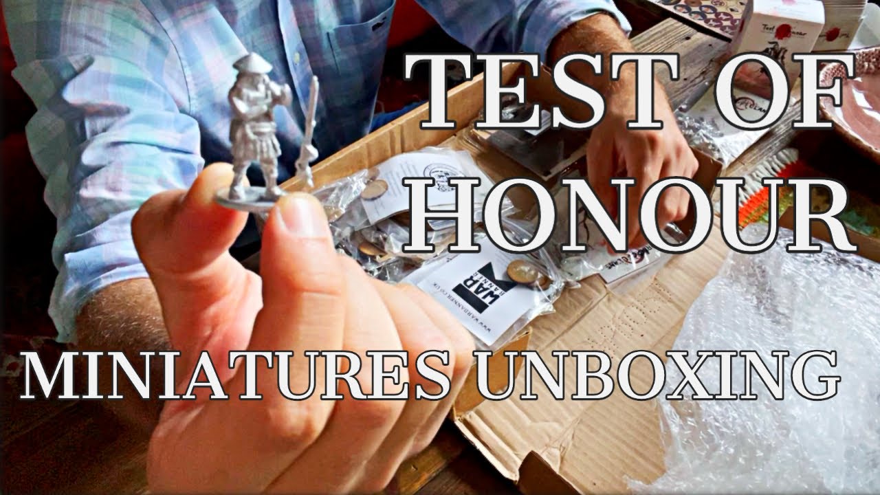 Test Of Honour Miniatures Unboxing