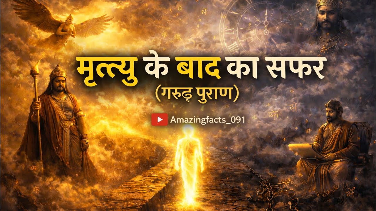 Maut ke baad kya hota hai?Aatma ka asli safar | Garud Puran @Amazingfacts_091 