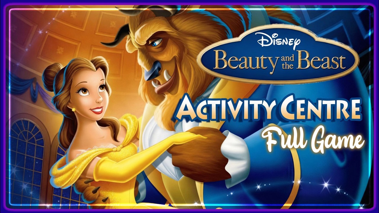 Beauty and the Beast Magical Ballroom Activity Center Full Game Longplay (PC)