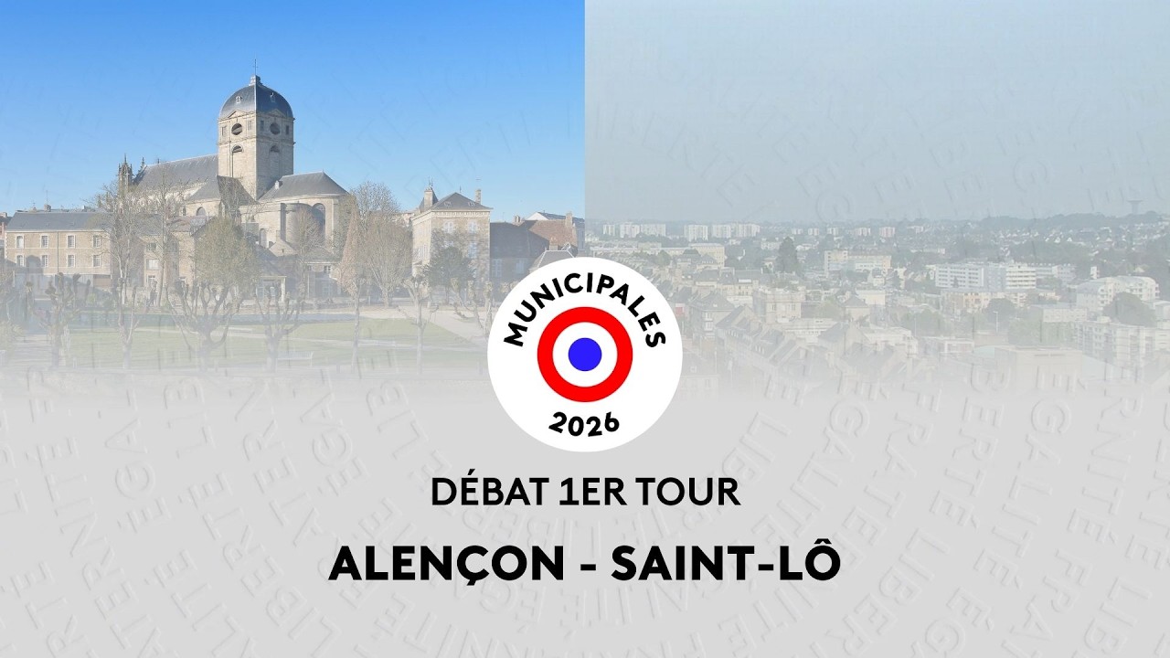 Élections municipales 2026 à Alençon et Saint-Lô - Cadre de vie, sécurité :  les candidats débatent