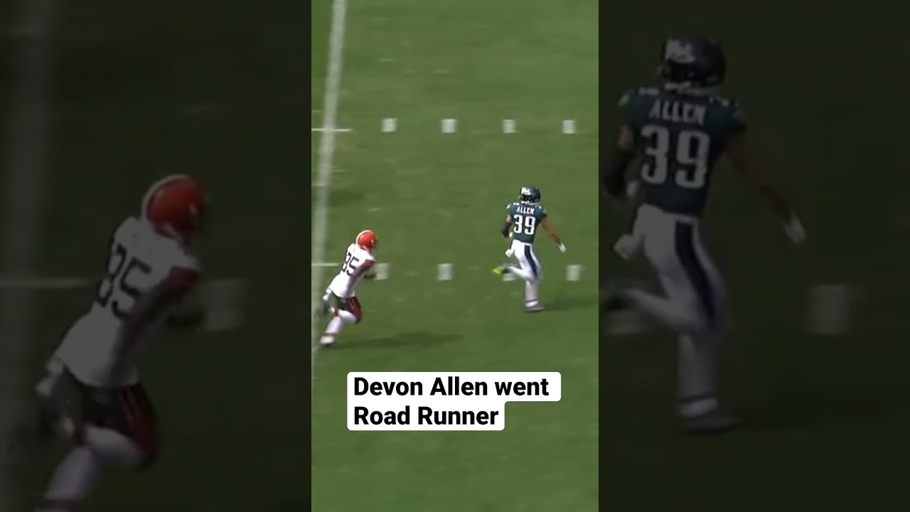 Devon Allen went Road Runner